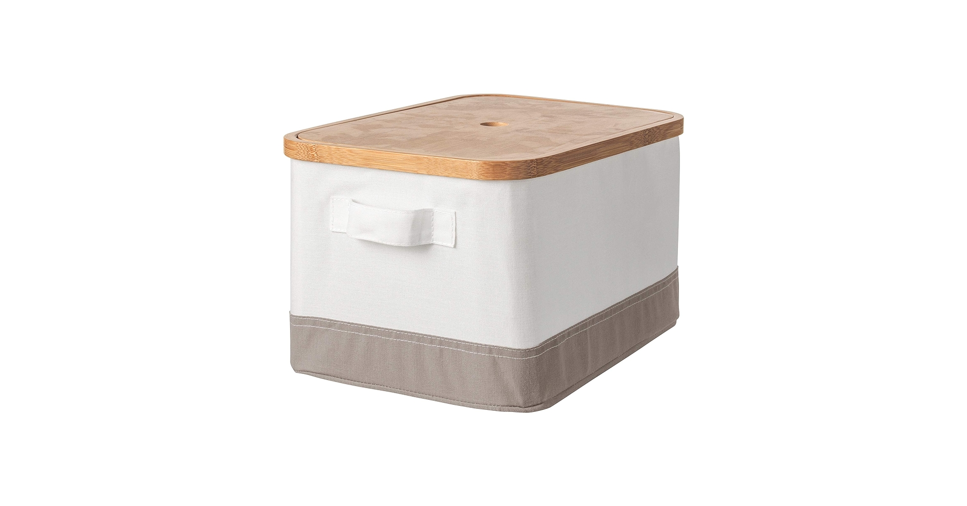 Amazon｜IKEA/イケア RABBLA：ふた付きボックス25x35x20 cm